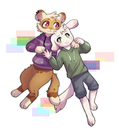 Парный арт с Тизисом №3